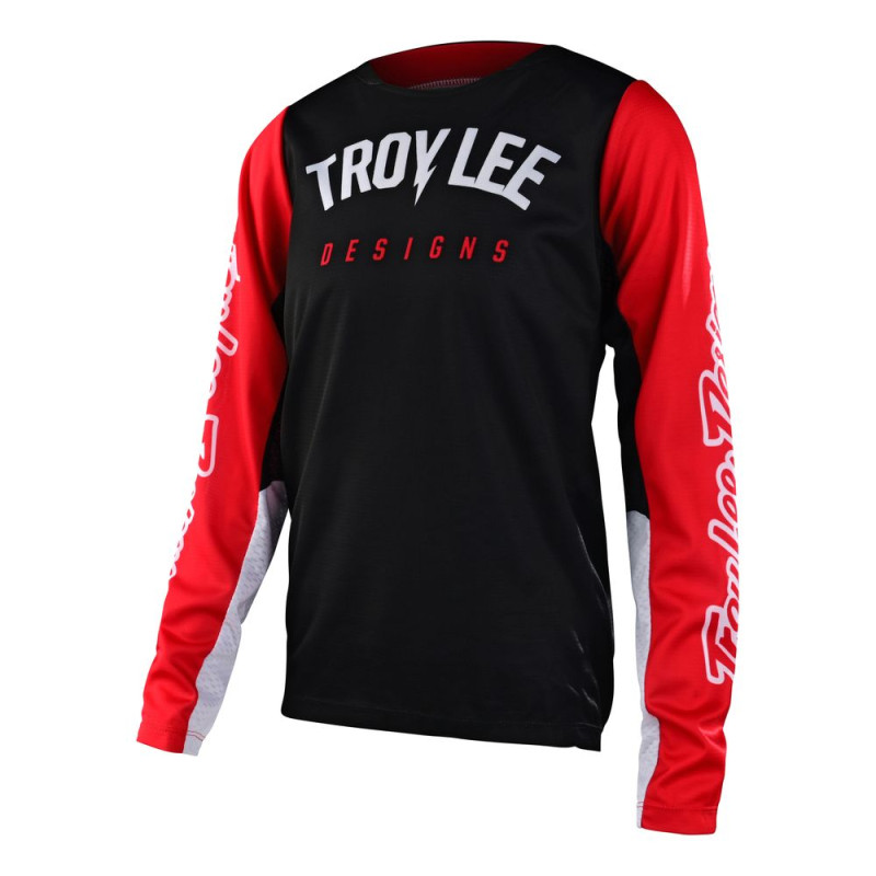 TROY LEE DESIGNS GP Pro Kinder-Jersey - Boltz Schwarz/Rot