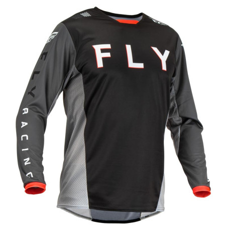 FLY RACING Kinetic Kore Jersey - black/grey