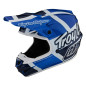 Casque enfant TROY LEE DESIGNS SE4 Polyacrylite - Quattro bleu