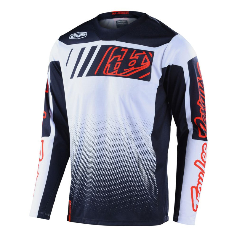 TROY LEE DESIGNS GP Jersey - Icon Marineblau