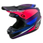 TROY LEE DESIGNS SE5 ECE Comp. Reverb Helm - Schwarz/Lila TROY LEE DESIGNS SE5 ECE Comp. Reverb Helm - Schwarz/Lila