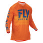 FLY RACING Lite Jersey - Orange/Marineblau