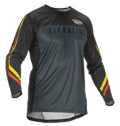 FLY RACING Lite S.E. Speeder Jersey - Metal/red/yellow
