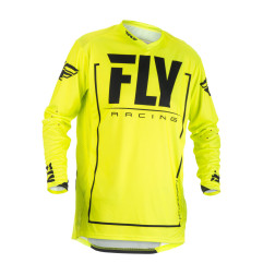 FLY RACING Lite Jersey - Neongelb Schwarz