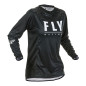 FLY RACING Lite Damen-Jersey - Schwarz/Weiß FLY RACING Lite Damen-Jersey - Schwarz/Weiß