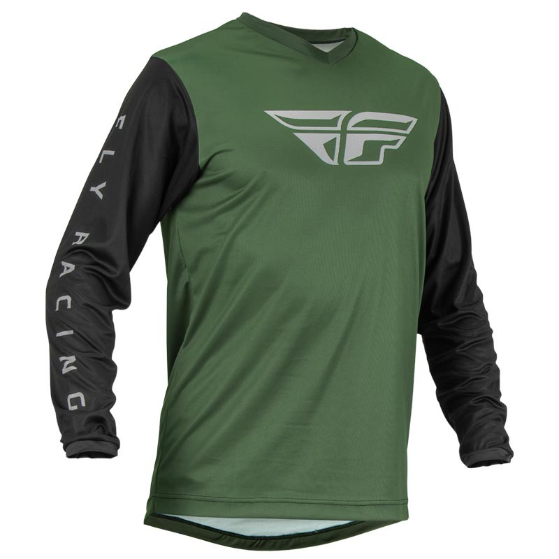 Maillot FLY RACING F-16 - vert olive/noir