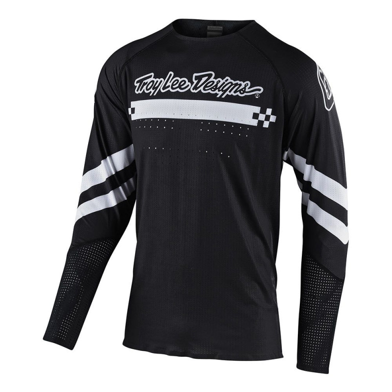TROY LEE DESIGNS SE Ultra Factory Jersey - black/white TROY LEE DESIGNS SE Ultra Factory Jersey - black/white