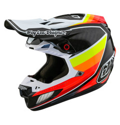 TROY LEE DESIGNS SE5 ECE Carbon Reverb Helmet - black/Sunset