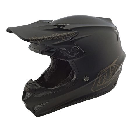 TROY LEE DESIGNS SE4 Polyacrylite Mono Helmet - black