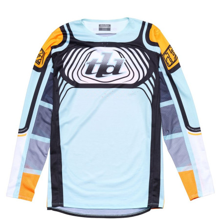 Camiseta TROY LEE DESIGNS SE Pro - Wavez Bleached aguamarina