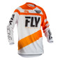 FLY RACING F-16 Kids Jersey - orange/white