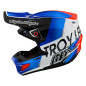 TROY LEE DESIGNS SE5 ECE Composite MIPS Helmet - Qualifierwhite/blue/red Size