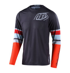 TROY LEE DESIGNS GP Air Jersey - Warped charcoal/orange