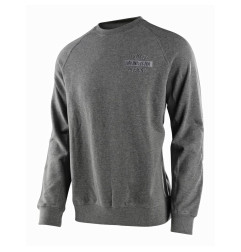 TROY LEE DESIGNS Shop Crew Sweatshirt - heather grey
