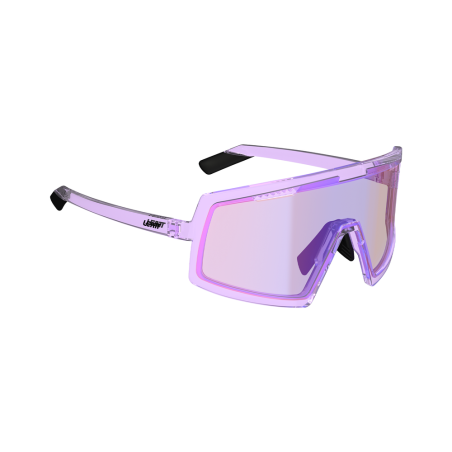 LEATT MadViz One Sonnenbrille - Klar Lila - Gläser Iriz Fuchsia VLT 41 %