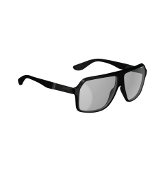 LEATT TheViz Andes Sonnenbrille - Schwarz - Gläser polarisiert Silber VLT 17 %
