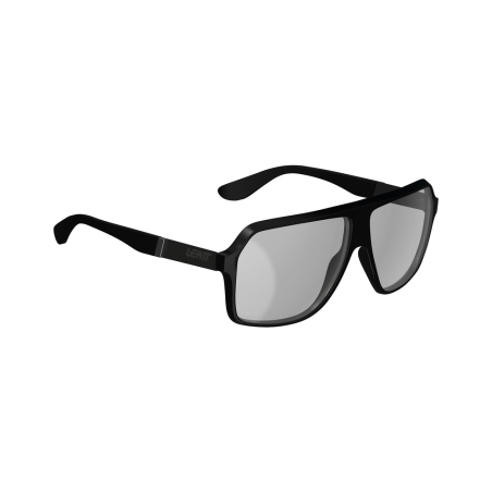 LEATT TheViz Andes Sonnenbrille - Schwarz - Gläser polarisiert Silber VLT 17 %