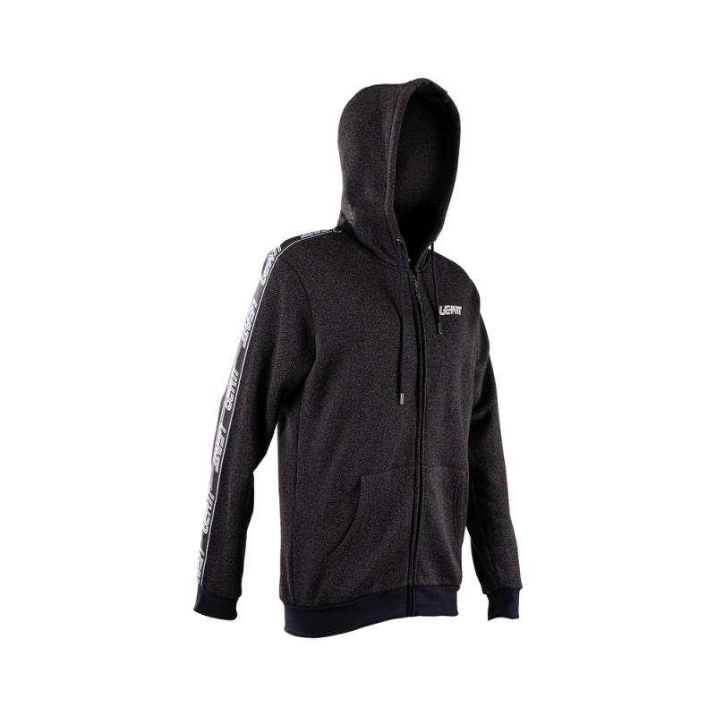 LEATT Tech Zip-Hoodie - Schwarz