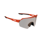 Gafas de sol LEATT RideViz Lite - naranja satinado - lentes Iriz plata VLT 30 %