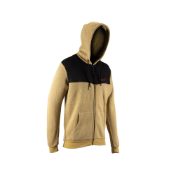 LEATT Tech Zip-Hoodie - Messingbraun