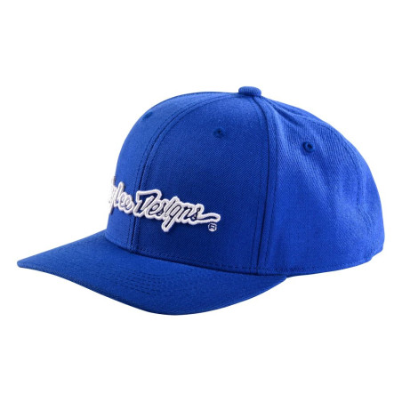 TROY LEE DESIGNS 9Forty Snapback Signature Cap - Blau/Weiß