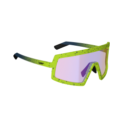 Gafas de sol LEATT MadViz One - amarillo - lentes Iriz fucsia VLT 41 %