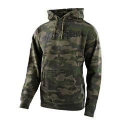 Sudadera con capucha TROY LEE DESIGNS Signature Camo - verde militar
