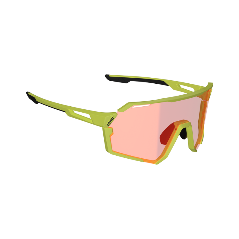 Lunettes de soleil LEATT RideViz Pro - jaune fluo - verres Iriz Cryztal rouge VLT 13 %