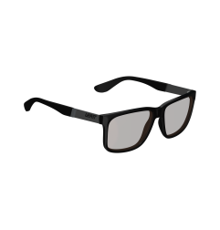LEATT TheViz Sierra Sonnenbrille - Schwarz/Silber - Gläser polarisiert Braun/Silber VLT 20 %