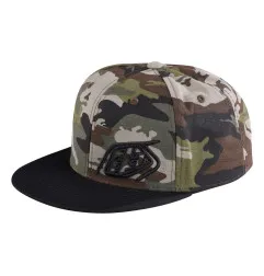 Casquette TROY LEE DESIGNS 9Fifty Snapback Slice - camo vert armée/noir
