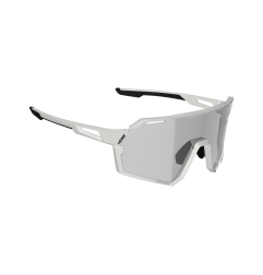 LEATT RideViz Pro Small Sonnenbrille - Weiß - Gläser Iriz Silber VLT 17 %
