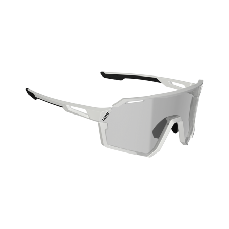 LEATT RideViz Pro Small Sonnenbrille - Weiß - Gläser Iriz Silber VLT 17 %