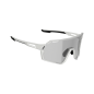 Gafas de sol LEATT RideViz Pro Small - blanco - lentes Iriz plata VLT 17 %
