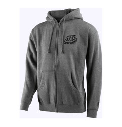 TROY LEE DESIGNS Mix Zip hoodie - gunmetal heather