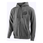 TROY LEE DESIGNS Mix Zip-Hoodie - Gunmetal meliert