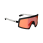 LEATT MadViz One Sunglasses - black/white - lenses Iriz red VLT 15 %