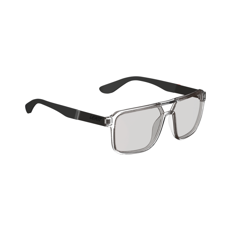 LEATT TheViz Pyrenees Sunglasses - clear/silver - lenses polarised brown/silver VLT 20 %
