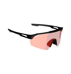 LEATT SpeedViz Lite Sunglasses - satin black - lenses Iriz Cryztal red VLT 13 %
