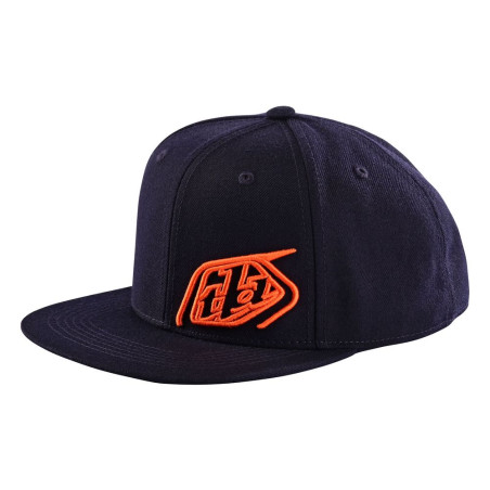 Gorra TROY LEE DESIGNS 9Fifty Snapback Slice - azul marino/naranja