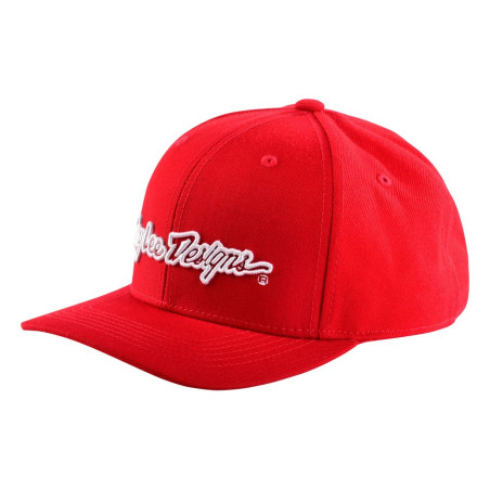 TROY LEE DESIGNS 9Forty Snapback Signature Cap - Rot/Weiß