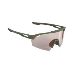 LEATT SpeedViz Lite Sonnenbrille - Satingrün - Gläser Iriz Silber VLT 30 %
