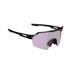 Lunettes de soleil LEATT RideViz Lite - noir satiné - verres Iriz Cryztal violet VLT 30 %