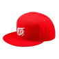 TROY LEE DESIGNS Flat Bill Snapback Badge Cap - team red