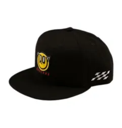 Casquette TROY LEE DESIGNS Flat Bill Snapback Happy Dayz - noir