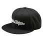 Gorra TROY LEE DESIGNS Flat Bill Snapback Signature - negro