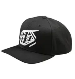 Casquette TROY LEE DESIGNS Curved Snapback Badge - noir