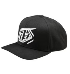TROY LEE DESIGNS Curved Snapback Badge Cap - Schwarz