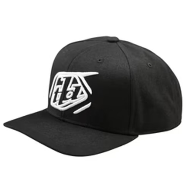 TROY LEE DESIGNS Curved Snapback Badge Cap - black