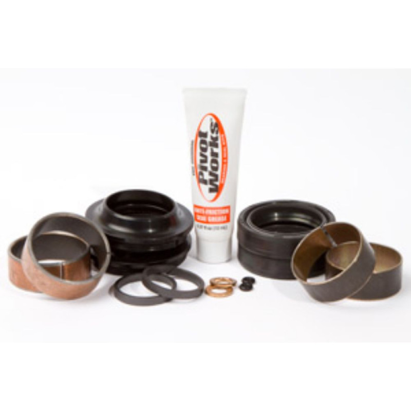 Kit réfection de fourche (joints et bagues) PIVOT WORKS pour SUZUKI RM 80 de 1989 à 2001