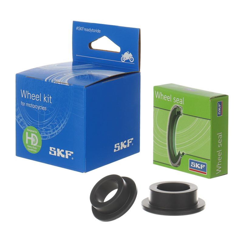 Kit joints spi de roue SKF HD avant avec entretoises pour KAWASAKI KX 125, KX 250, KXF 250, KXF 450 de 2006 à 2020 Kit joints spi de roue SKF HD avant avec entretoises pour KAWASAKI KX 125, KX 250, KXF 250, KXF 450 de 2006 à 2020